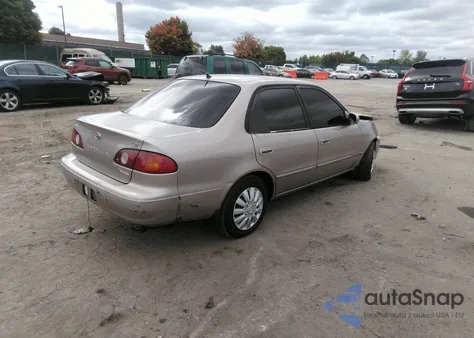 2001 Toyota Corolla Le из США, поврежденный, VIN 2T1BR12EX1C439680